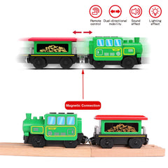HANQIANN train with lights and sounds offers immersive storytelling potential.