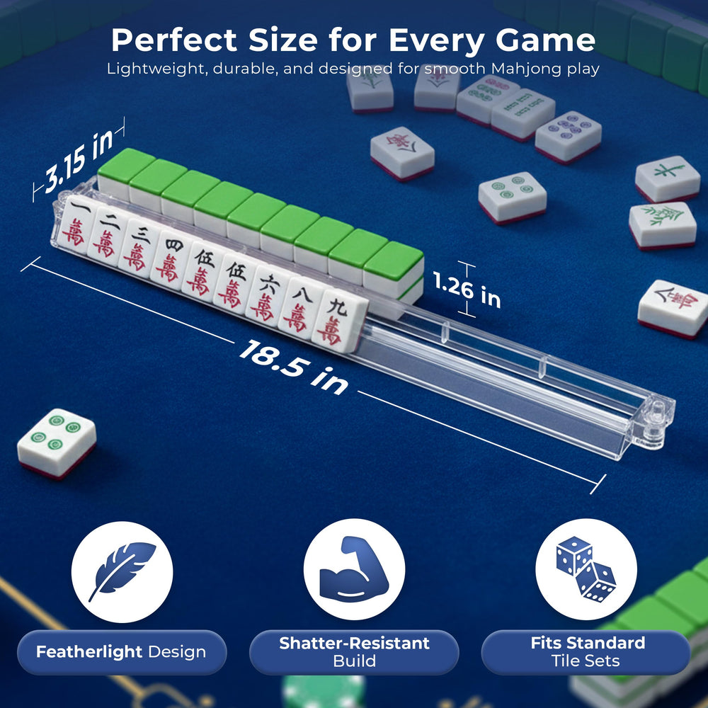 HANUSTARS durable lightweight mahjong rack suitable for home and travel