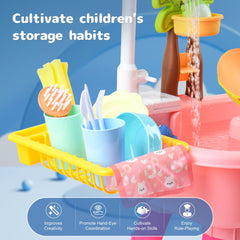 Hanyutom water recycling system teaches conservation through hands-on play.
