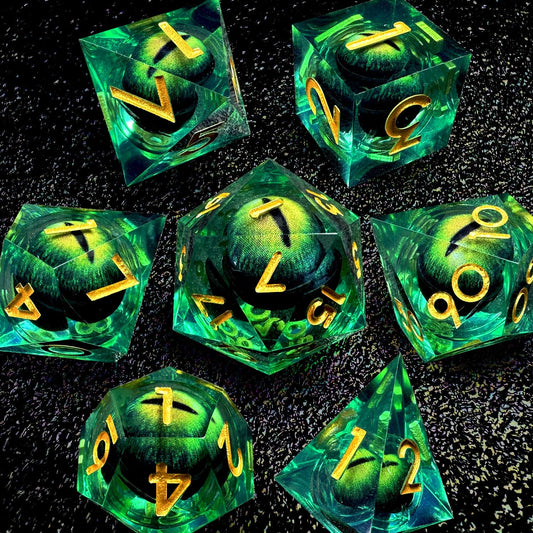 HAOMEJA sharp edges closeup, crisp rolling feel for tabletop adventures.