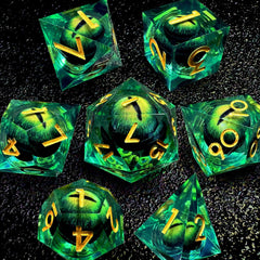 HAOMEJA sharp edges closeup, crisp rolling feel for tabletop adventures.
