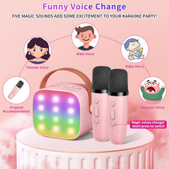 Haomuren LED lighting pulses to music for a party atmosphere.