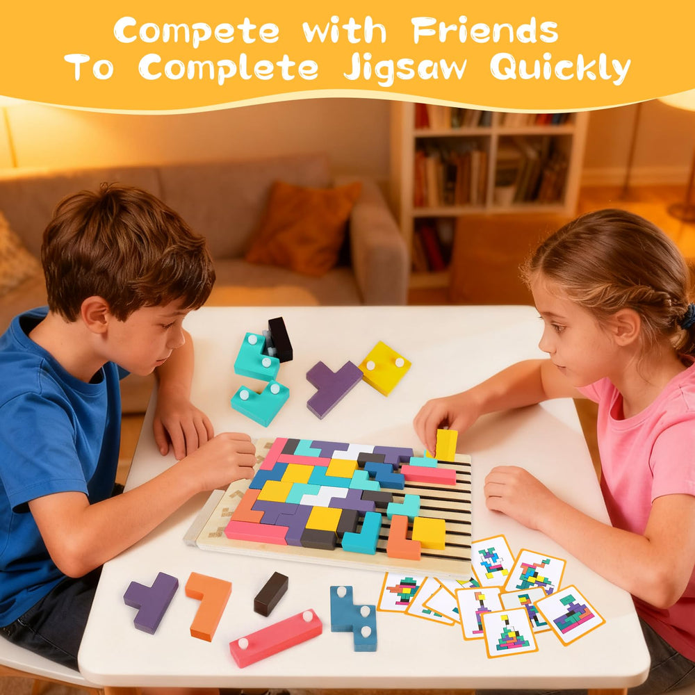 Haoshoon colorful blocks encourage imagination while developing early problem-solving skills