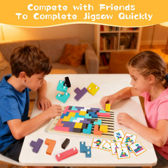 Haoshoon colorful blocks encourage imagination while developing early problem-solving skills