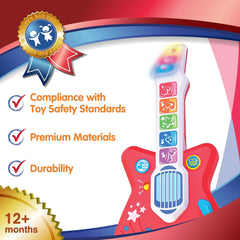 HAP-P-KID Magic Touch Guitar gift-ready for birthdays and holidays.