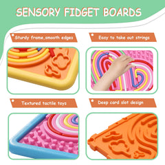 HAPATOYS sensory board rounded edges emphasizing safe, durable design
