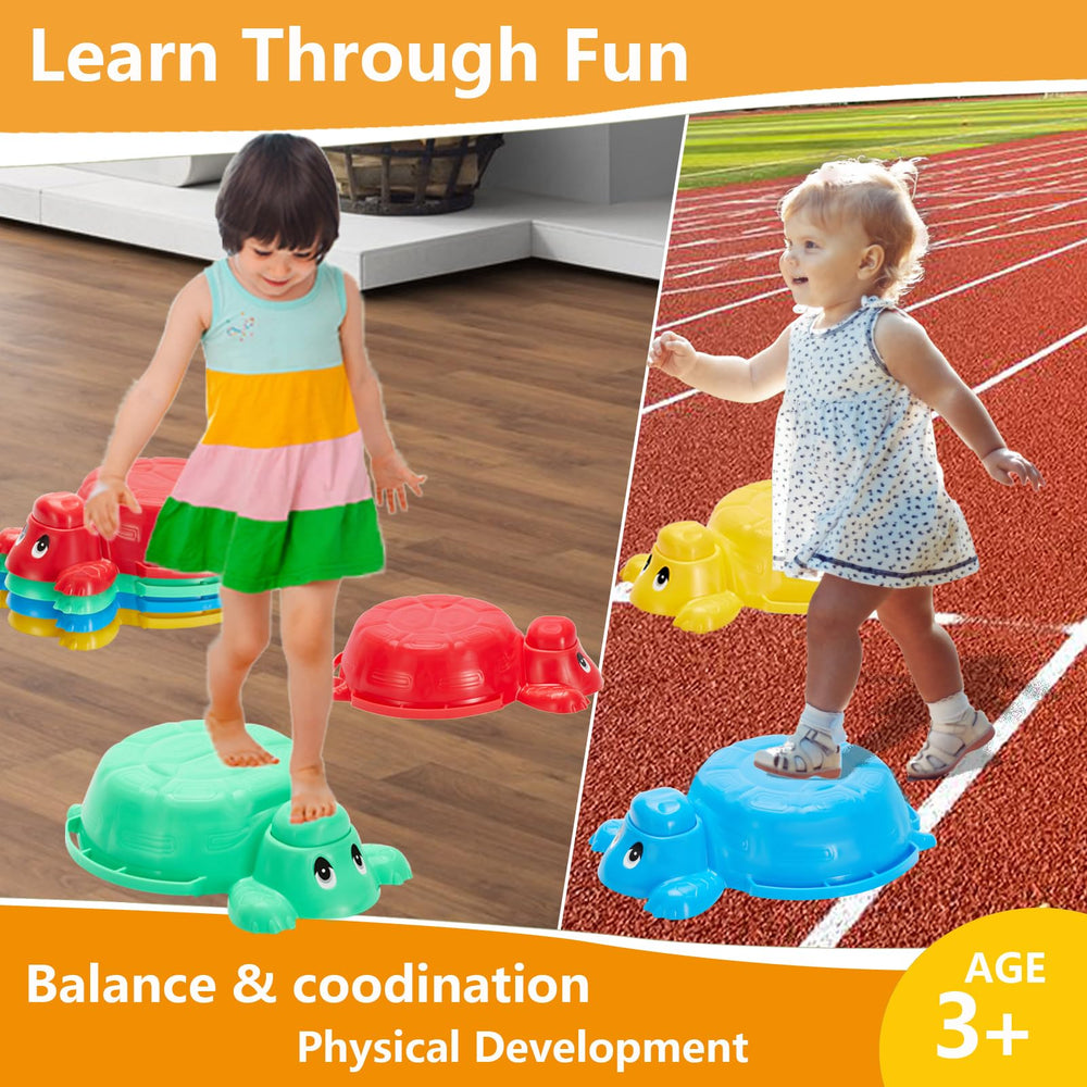 HAPATOYS vibrant colors spark imagination during obstacle course play