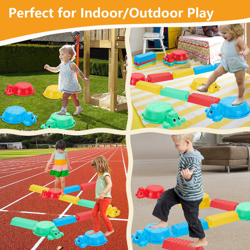 HAPATOYS pieces stack for compact storage after indoor or outdoor sessions