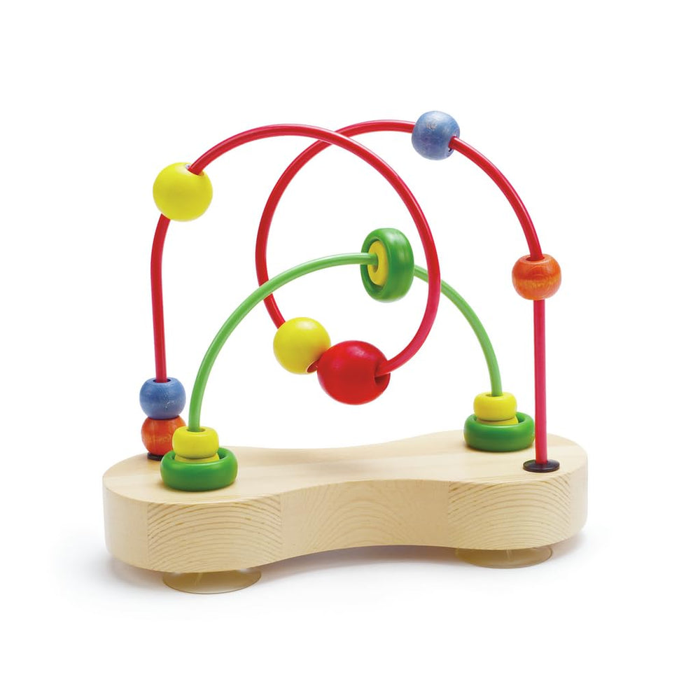 Hape Double Bubble base with suction cups secures the surface for stable tabletop play.