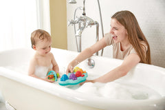 Hape Music Fountain Bath Toy auto-sleep helps save battery between uses