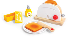 Hape wooden knife safe design supports sharing and cooperation during play