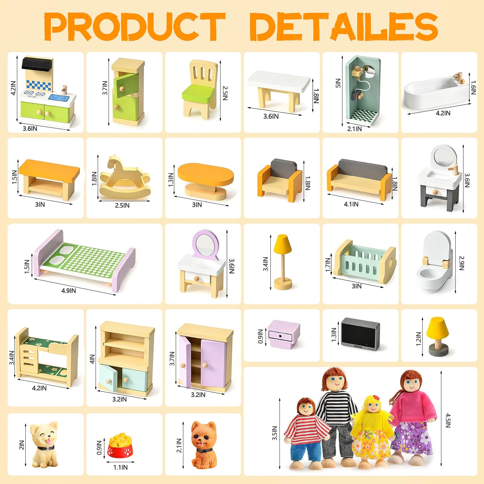 HAPGFS bathroom accessories brighten playtime with tidy, imaginative routines.