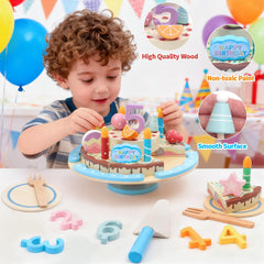 HAPGFS numbered candles from 1 to 6 for counting practice during pretend celebrations