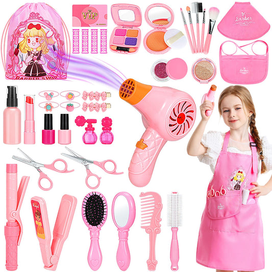 Hapgo Hair Salon Toys: realistic blow dryer for immersive pretend play