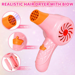 Hapgo Hair Salon Toys apron enables professional styling role-play