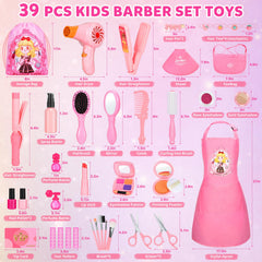 Hapgo Hair Salon Toys toolbag keeps accessories neatly organized