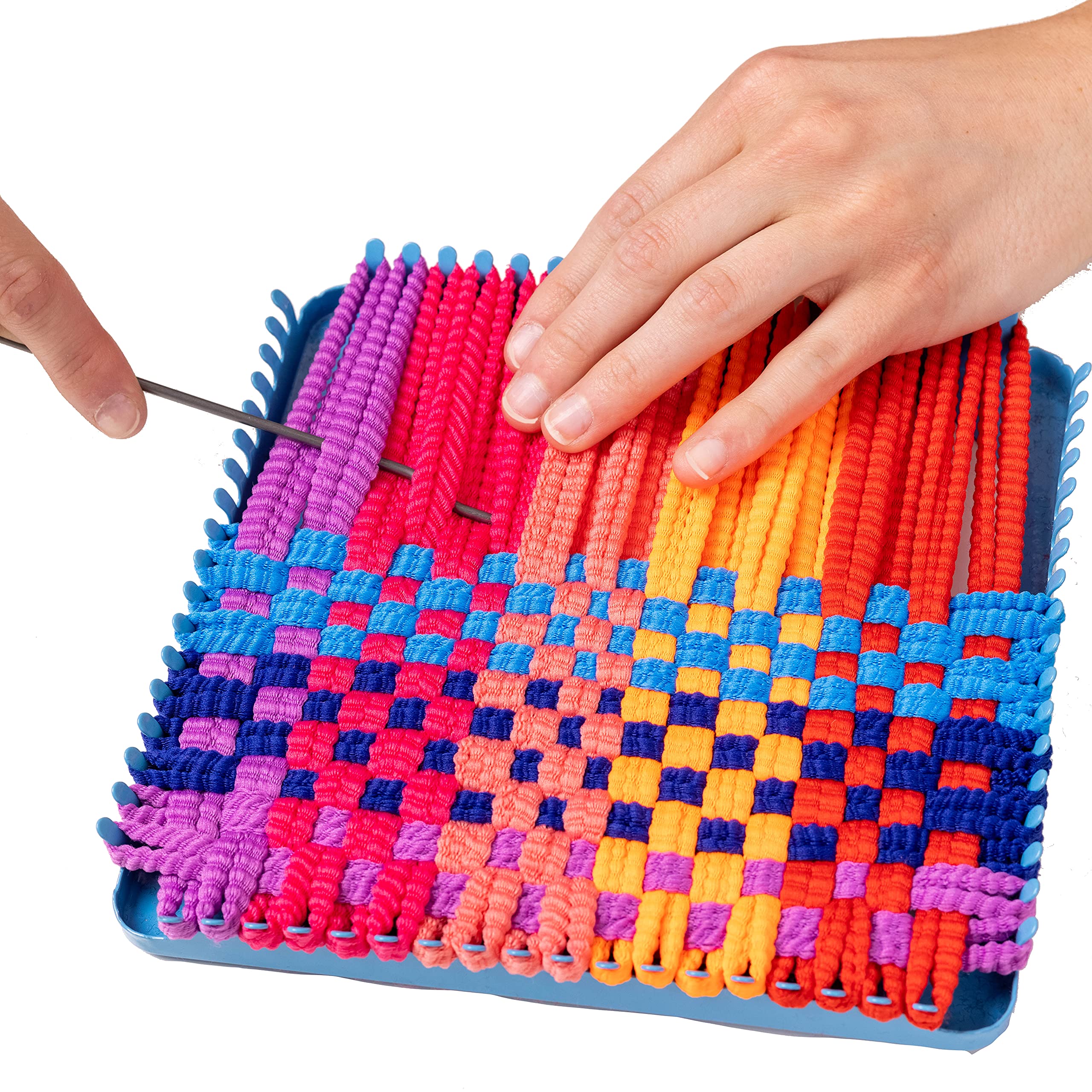 Beginner-friendly weaving project that boosts creativity and focus.