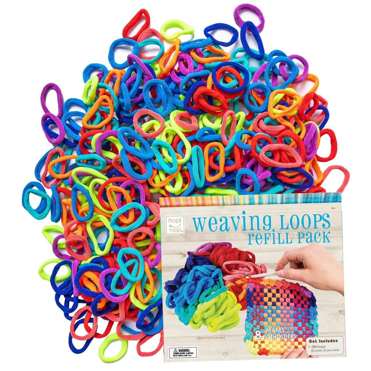 Hapinest loom kit inspires creative weaving for kids and adults.