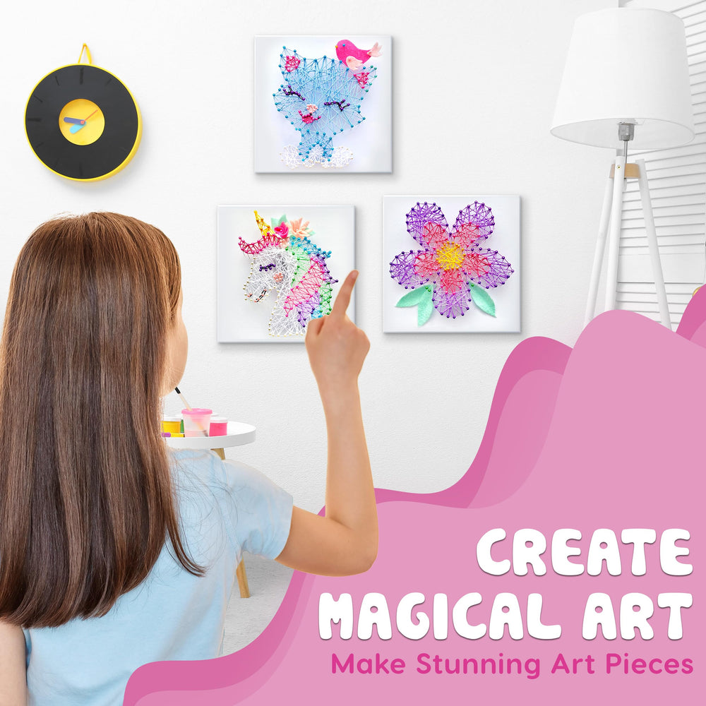 Hapinest string art gift packaging suitable for a birthday idea