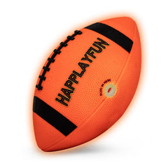 Happlayfun glow football ready for night-time games and gatherings.