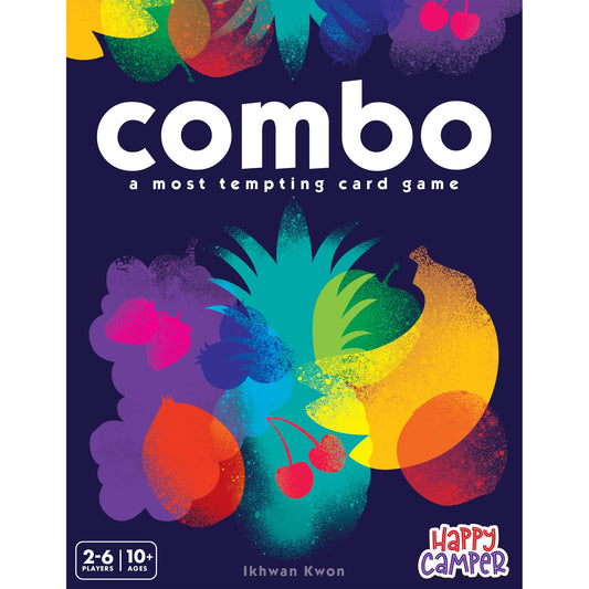Happy Camper Combo on a cozy living room table promoting social play and collaboration.