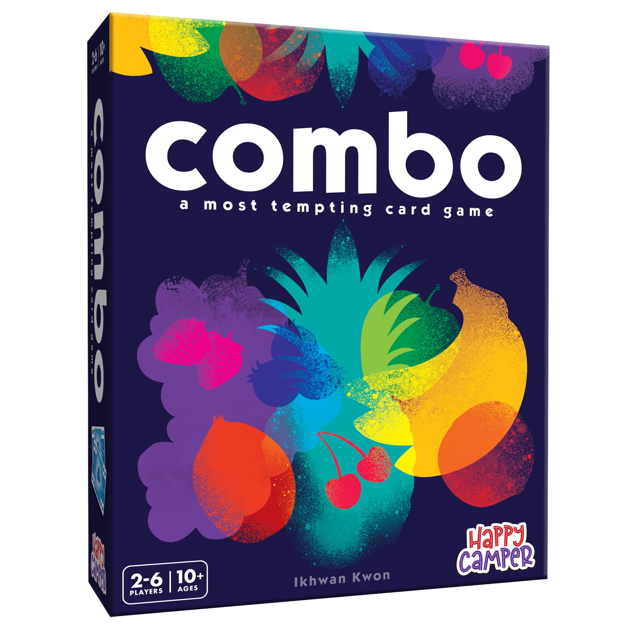 Happy Camper Combo game setup for family night with shared hand strategy.