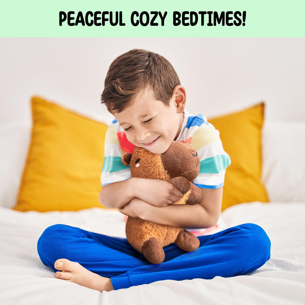 Happy Fuel capybara gift-ready plush for women and teens seeking comfort