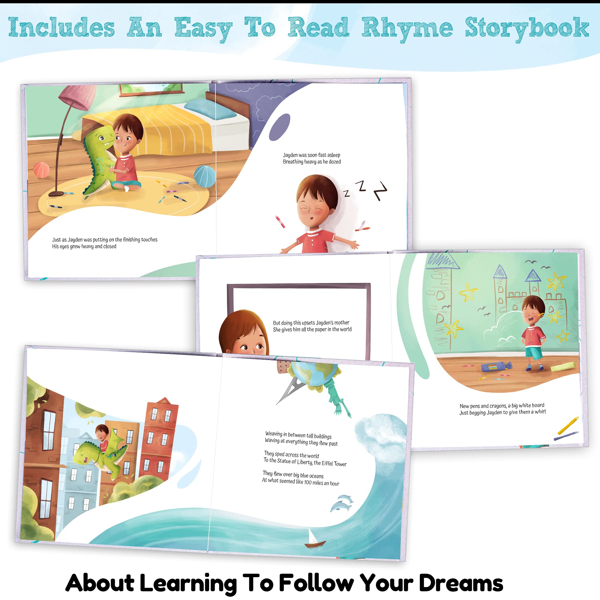 Happy Fuel gift box included makes gifting easy for young artists.