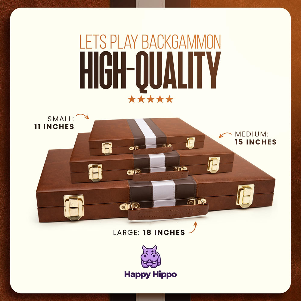 Happy Hippo backgammon chips organize smoothly for colorful, strategic moves