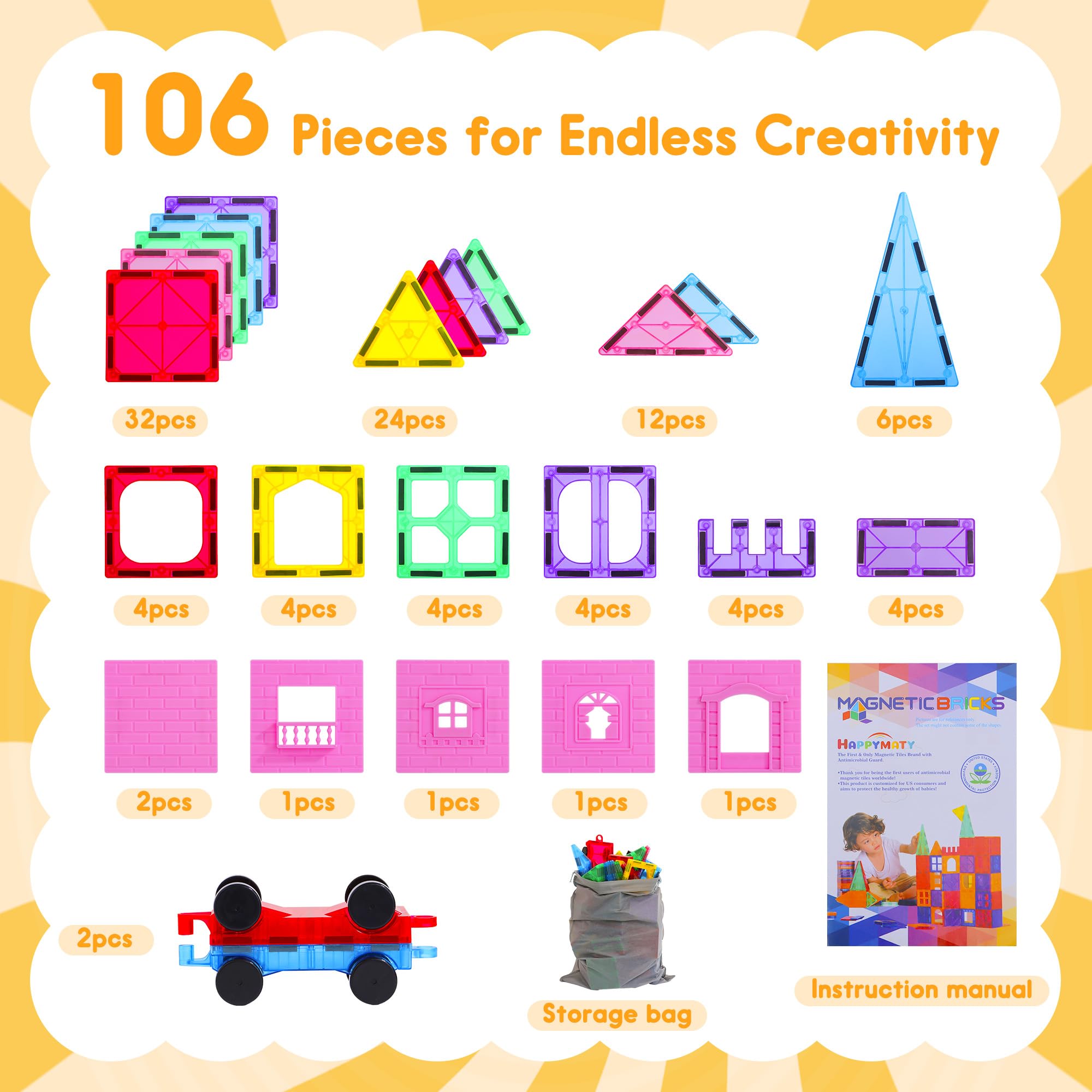 HAPPYMATY gift-pack for kids' holiday fun with learning.