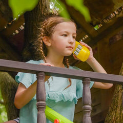 HappyPie toy phone durable plastic construction designed to withstand drops.