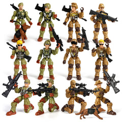 HAPTIME green army men for imaginative battles and screen-free play
