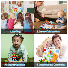 HAPTIME kids playing image depicts cooperative, imaginative STEM play.