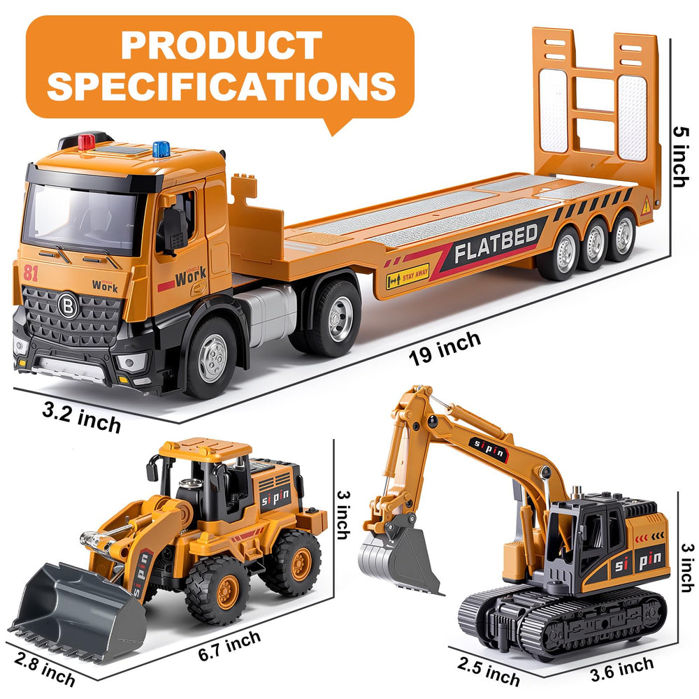 HAPYAD lights and sounds add engaging realism during pretend construction tasks