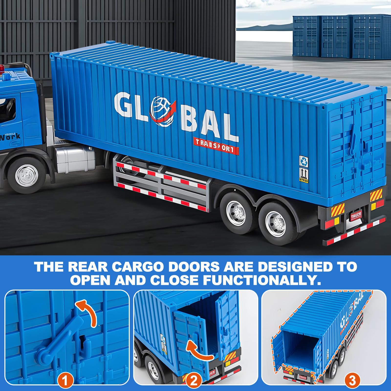 HAPYAD detachable cab and trailer for versatile imaginative scenarios