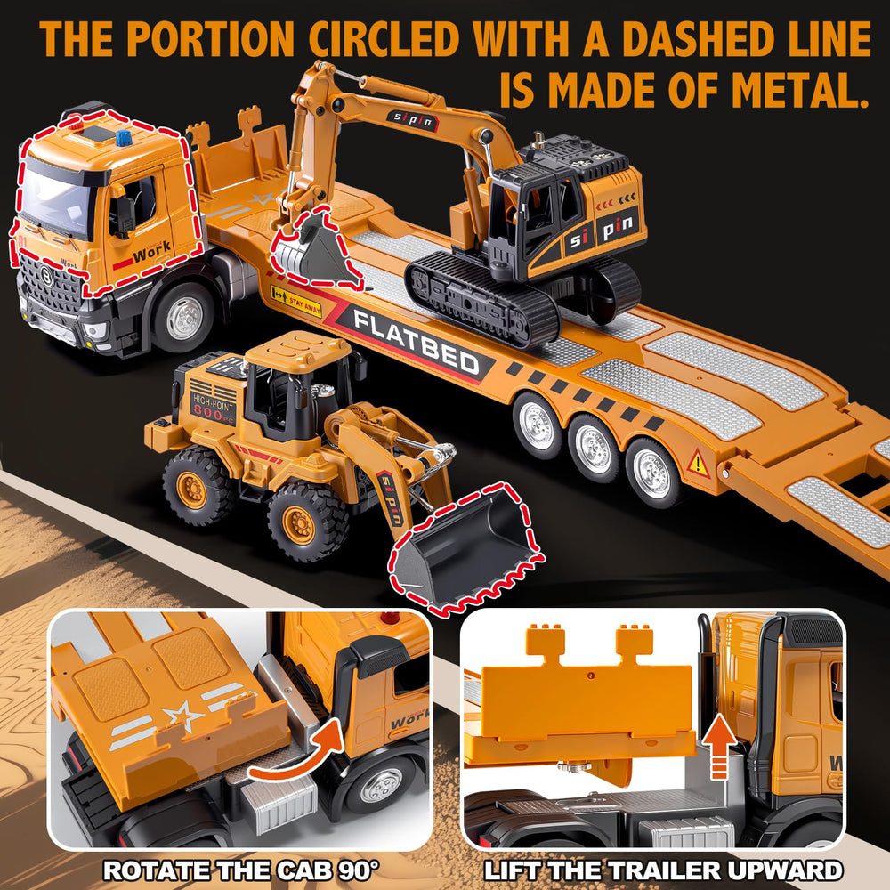 HAPYAD trailer landing gear feature boosts poseable play scenarios