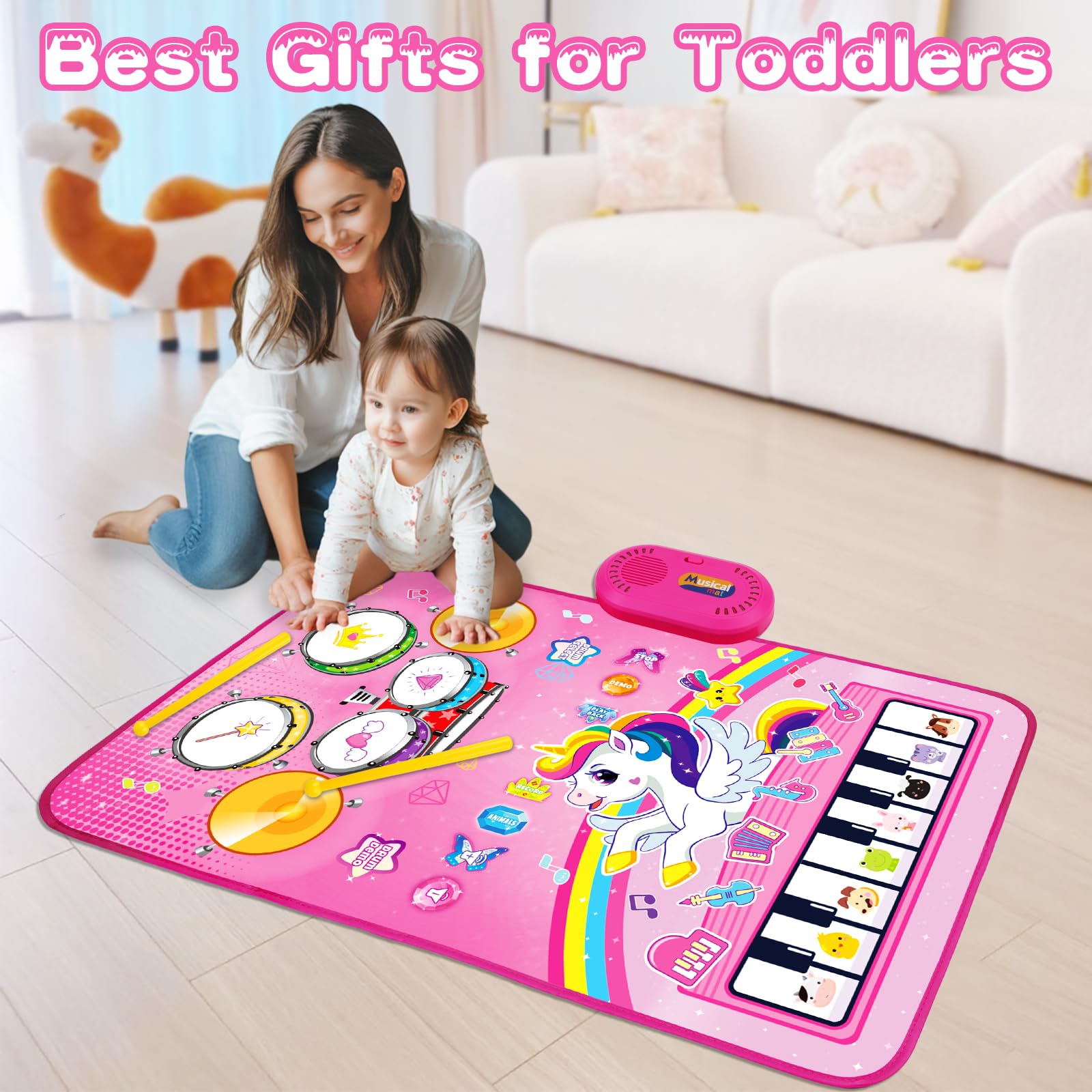 Hapyland two-player design supports parent-child musical play