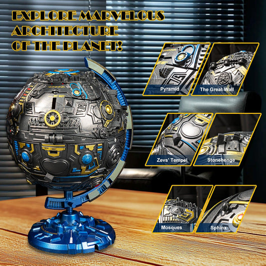 Hapystar 2-in-1 transforming robot action figure for creative posing