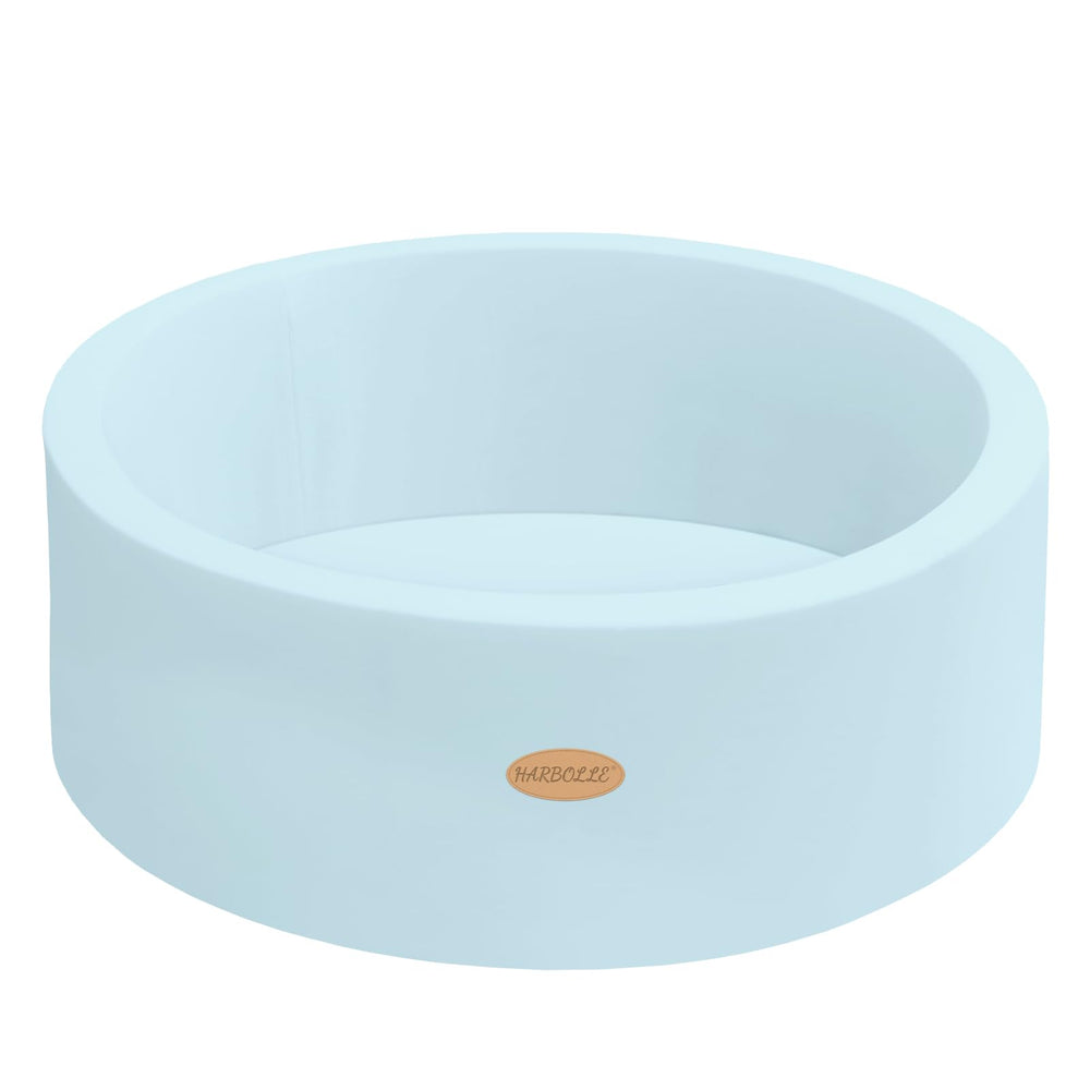 HARBOLLE Baby Ball Pit 35.4-inch diameter for spacious play sessions.