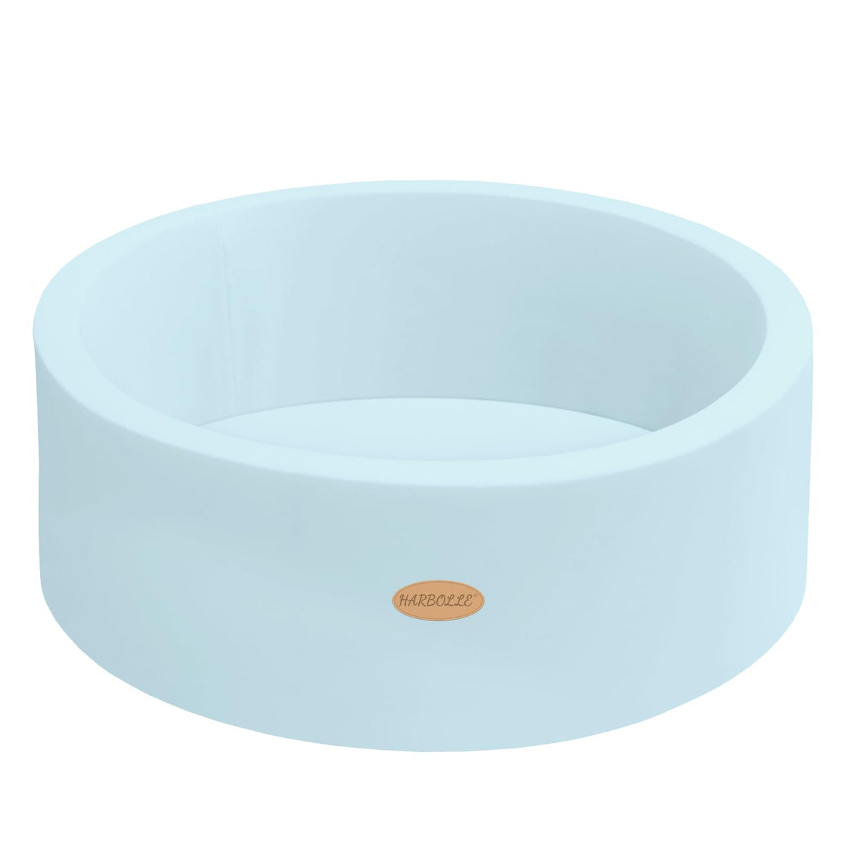 HARBOLLE Baby Ball Pit 35.4-inch diameter for spacious play sessions.