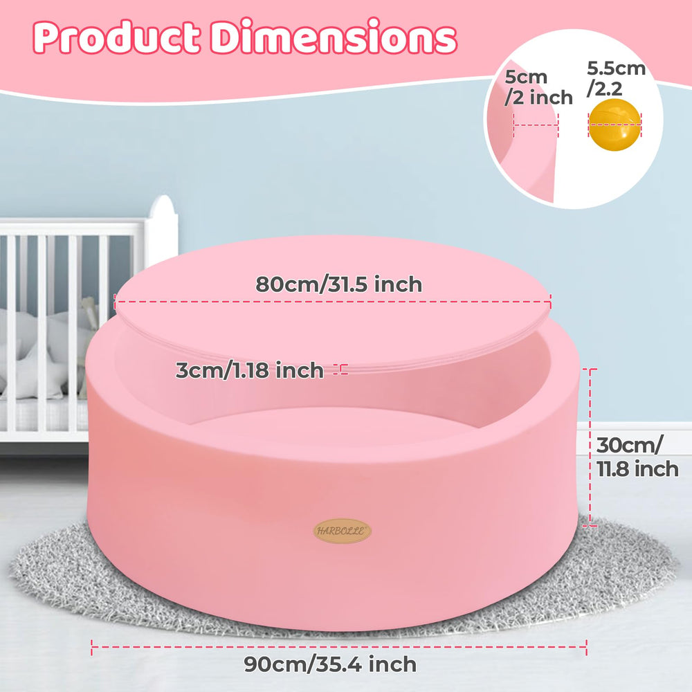 HARBOLLE indoor outdoor use setup image in pink.