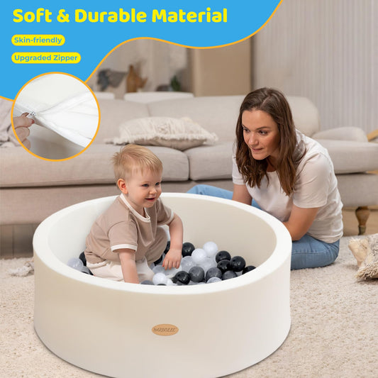 HARBOLLE memory foam inside offers soft, safe play surface.