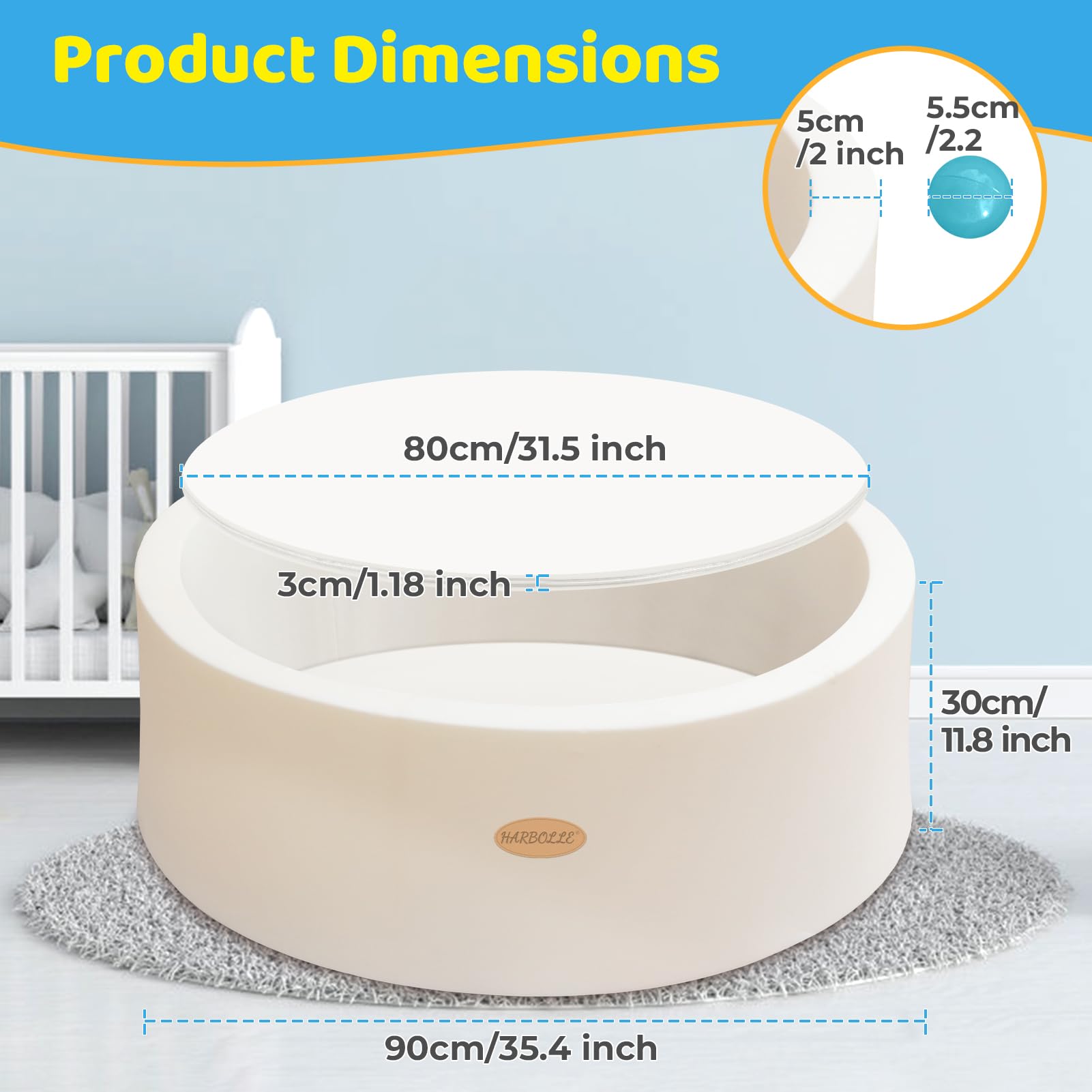 Detachable pad and wipe-clean surface simplify routine cleaning.