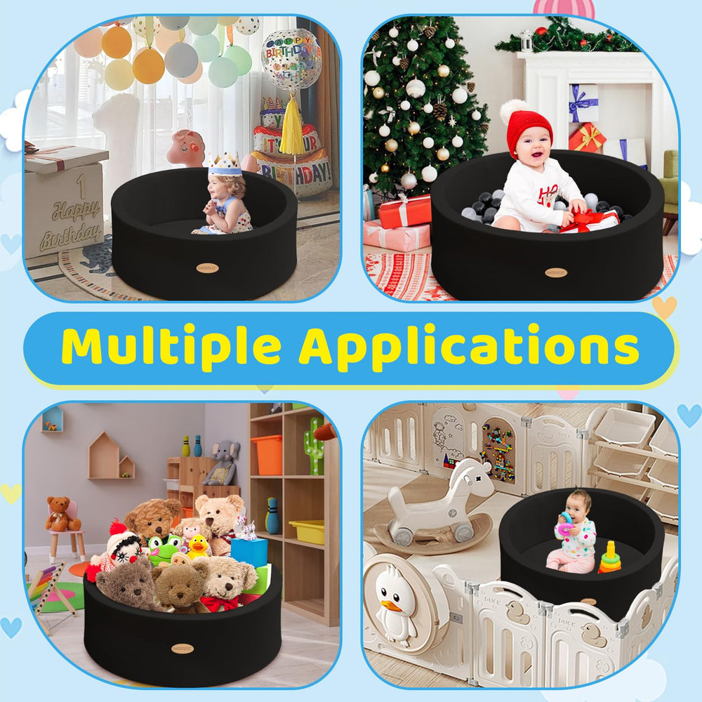 Harbolle ball pit soft pad inside boosts tactile comfort
