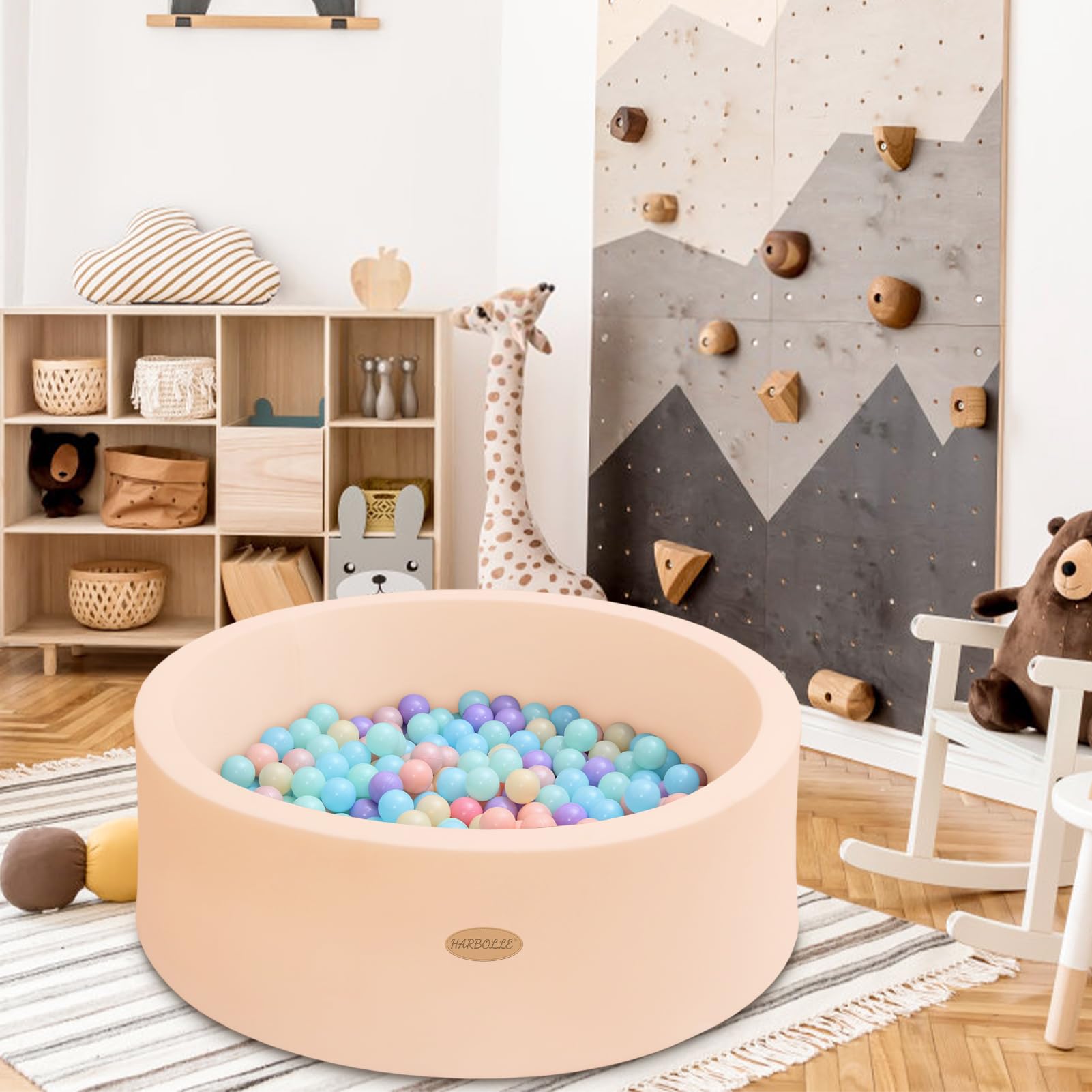 HARBOLLE ball pit storage friendly design after use