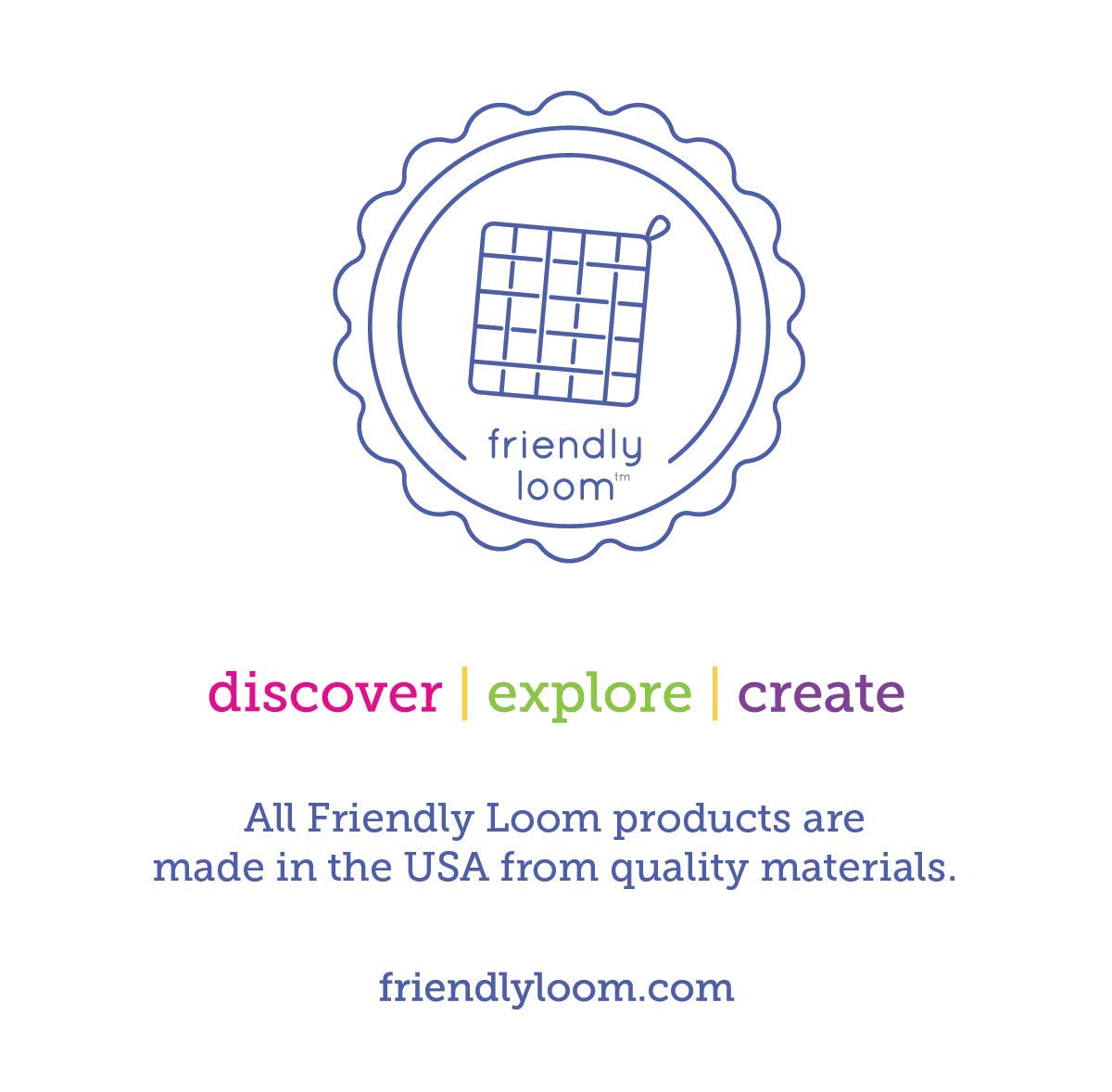 Harrisville Designs loops for kids 6+ inspiring hands-on weaving.