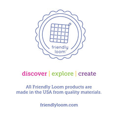 Harrisville Designs loops for kids 6+ inspiring hands-on weaving.