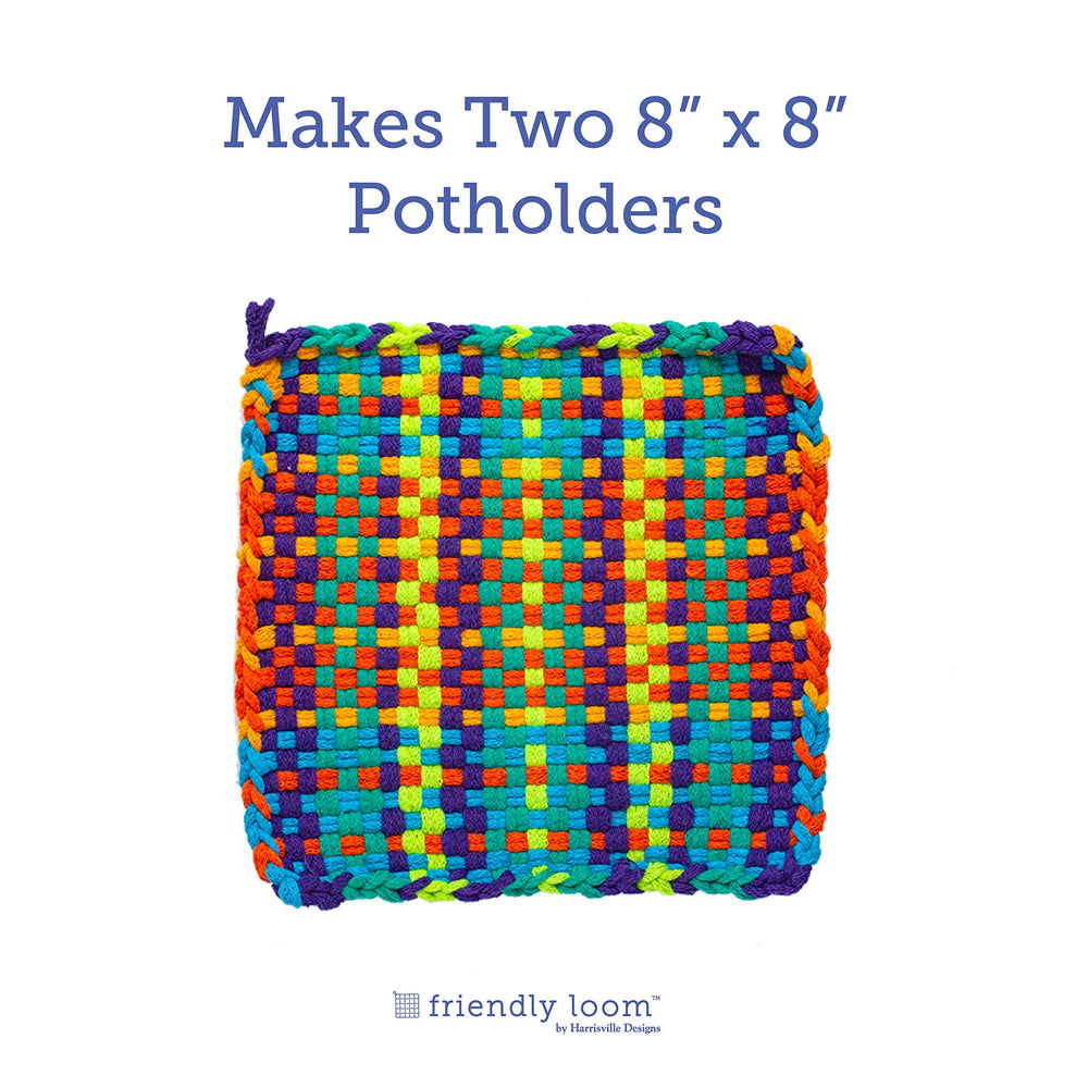 Harrisville Designs Friendly Loom supports family crafting and learning.
