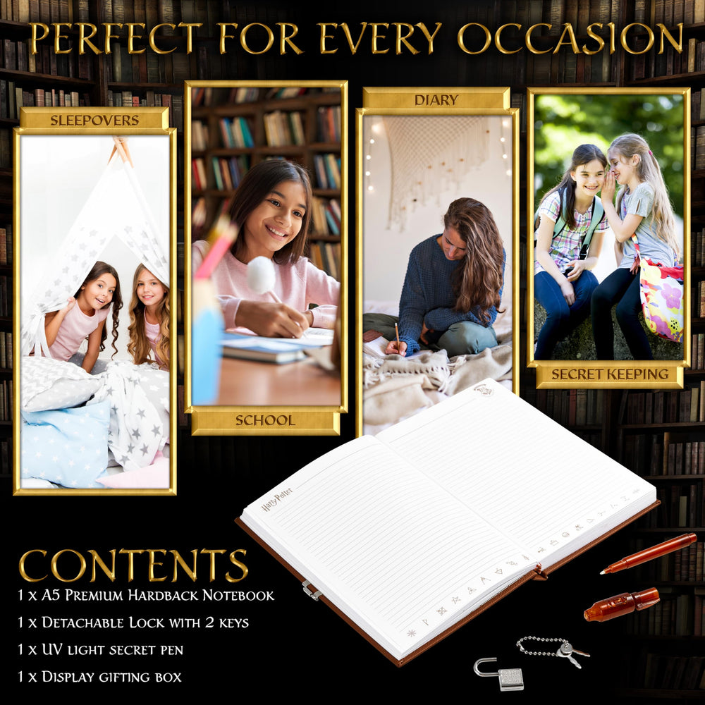 Harry Potter gift-ready set for kids and teens with privacy features