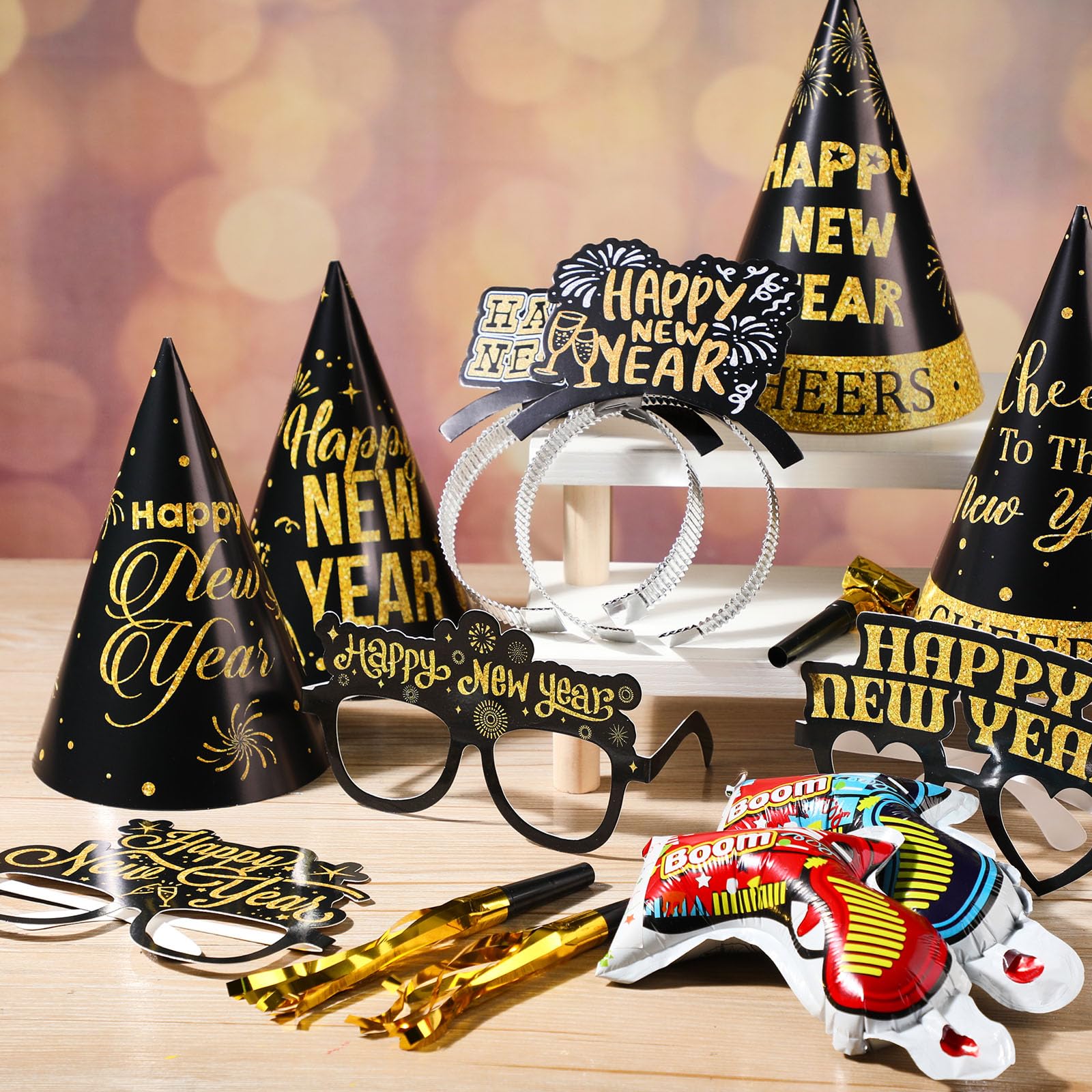 Harrycle headbands add sparkle for group photos